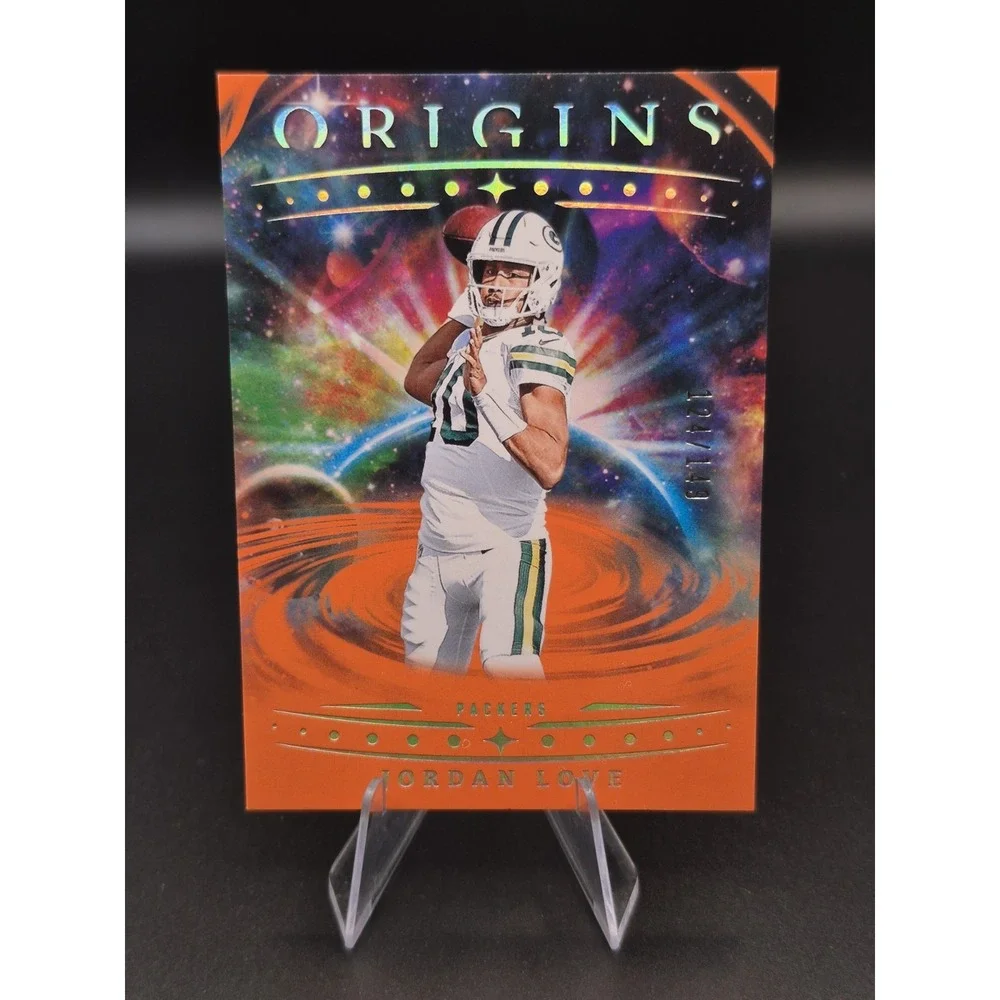 2025 Panini Origins Jordan Love #79 Orange /149 Green Bay Packers
